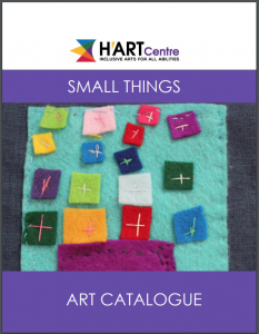 H'art Centre's 2020 Small Things Art Catalogue Cover