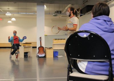 Music class at H'art Centre